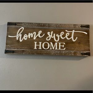 Cute home sign